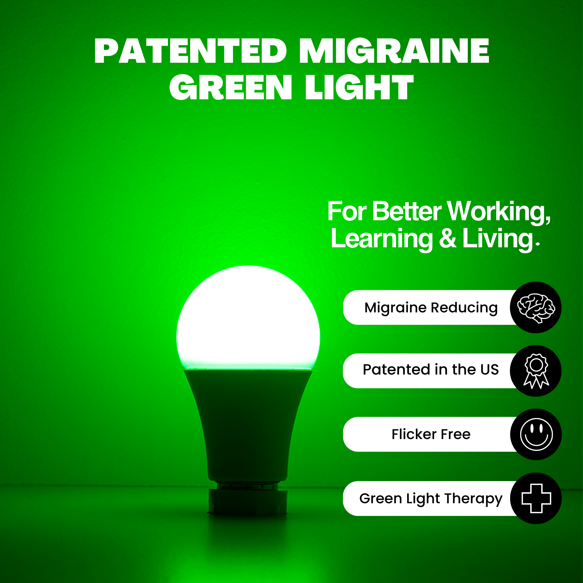 Relief - Migraine Relief Green Light Therapy