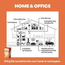 Load image into Gallery viewer, NorbSMILE A19 Sunlike Full Spectrum Bulb (11W)
