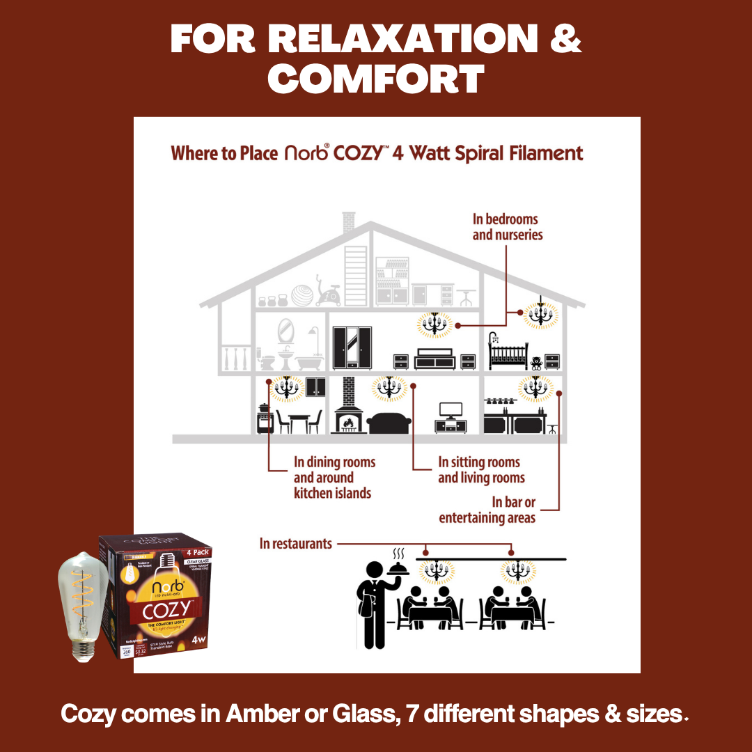 Cozy Edison - 4-Pack