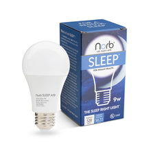 Load image into Gallery viewer, NorbSLEEP A19 Low Blue Sleep Light Bulb (9W)