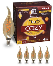 Load image into Gallery viewer, NorbCOZY Candelabra Flame (B11 Flame)