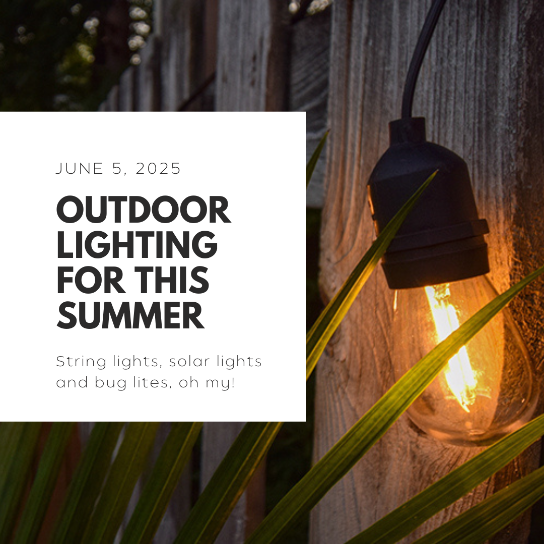 Outdoor Lighting for This Summer