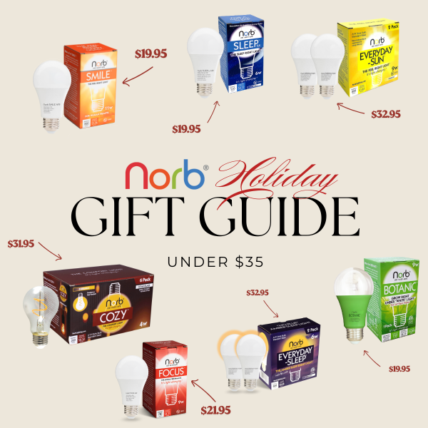 Christmas Gifts Under $35: Wellness Lighting Stocking Stuffers