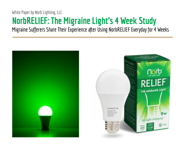 NorbRELIEF: The Migraine Light’s 4 Week Study