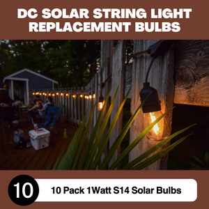 NorbSOLAR 1W DC Solar String Light Replacement Bulbs