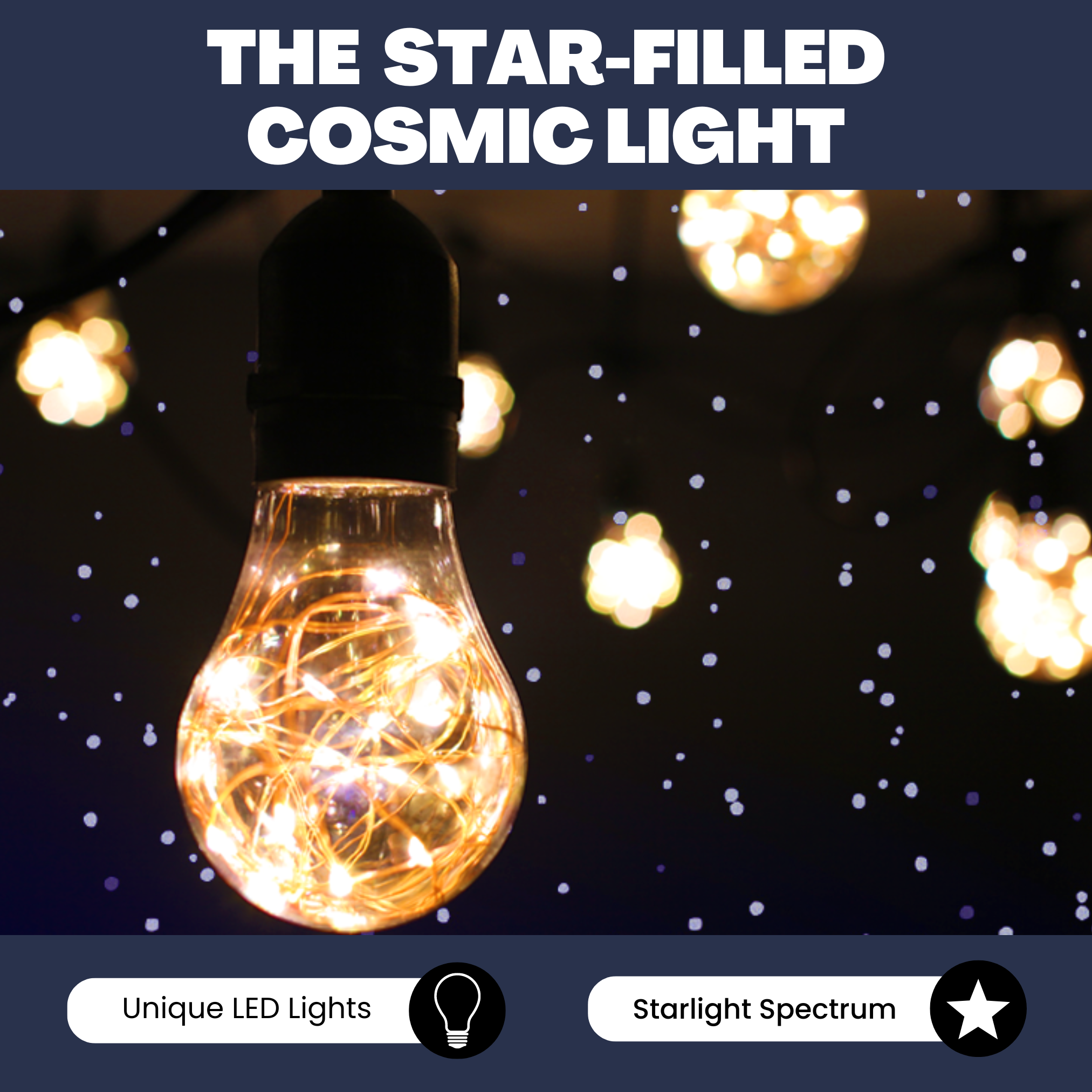Star Light Bulbs - Decorative Light