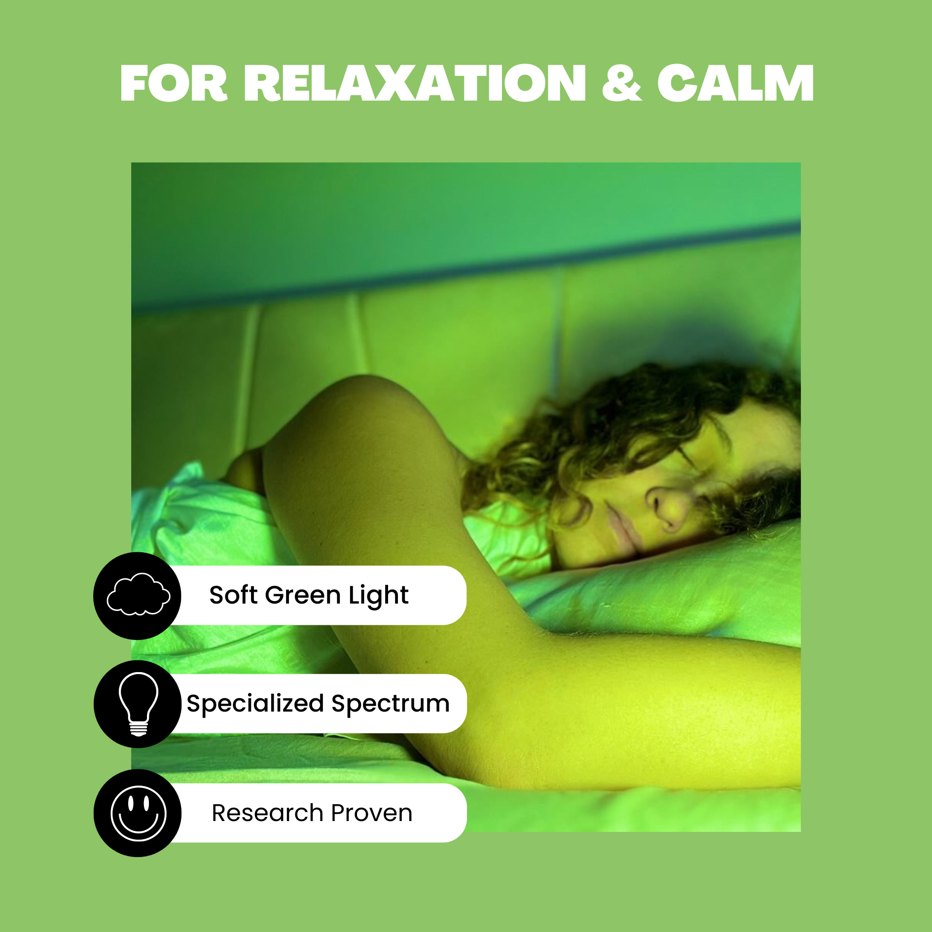 Relief Leaf - Soft Green Light Relaxation