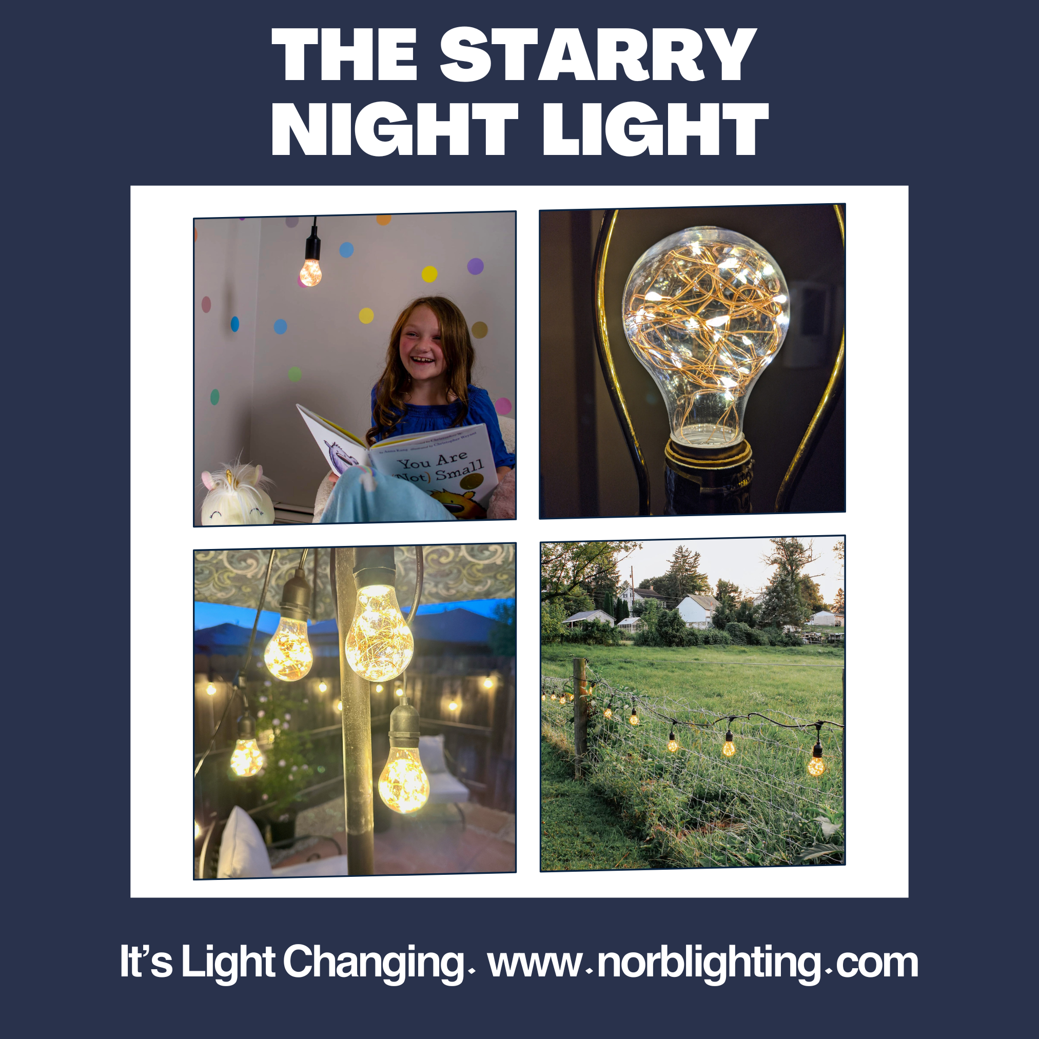 Star Light Bulbs - Decorative Light