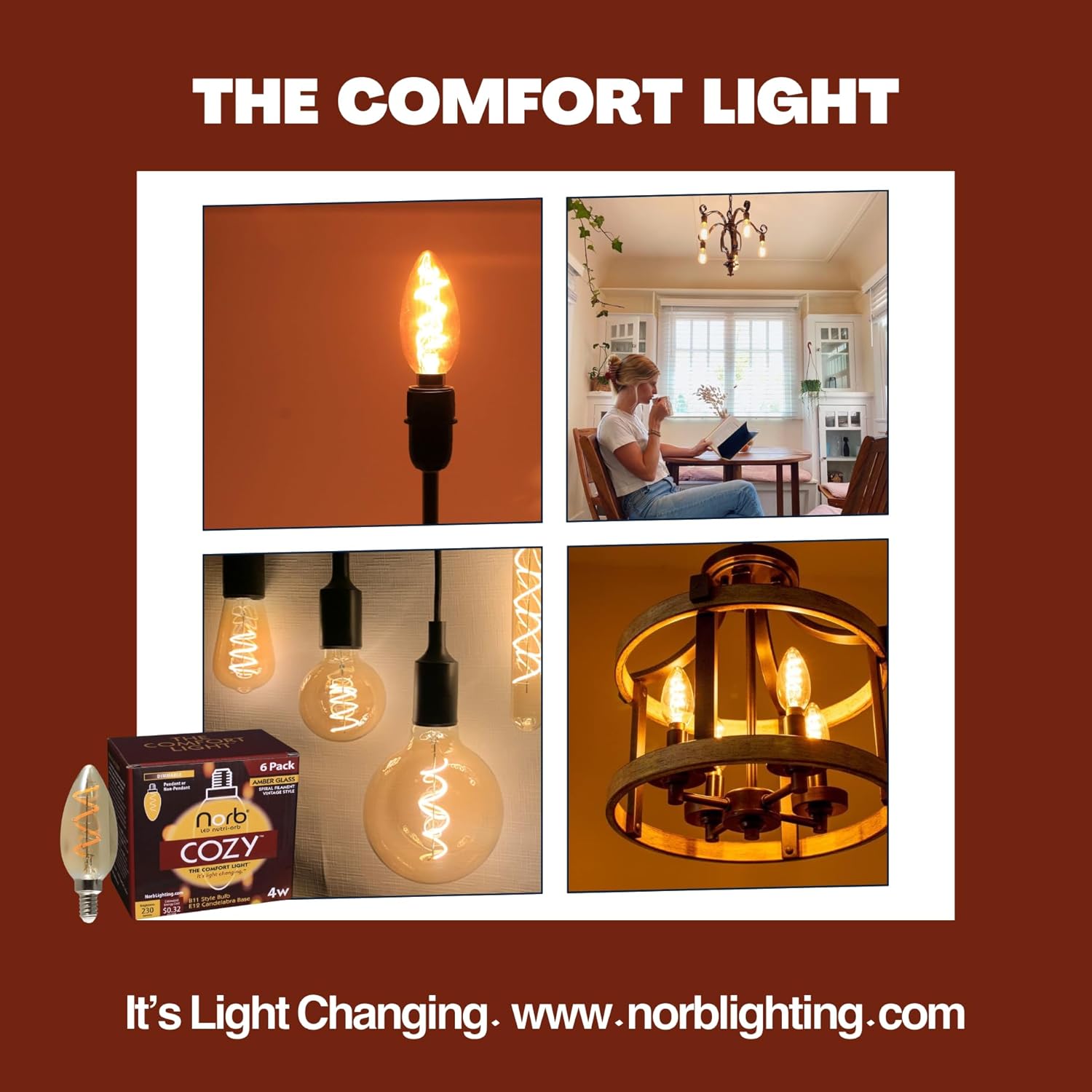 Cozy Candelabra - 6-Pack