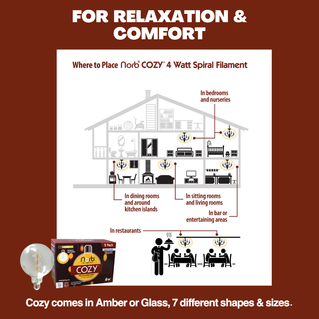 Cozy Medium Globe - 4-Pack