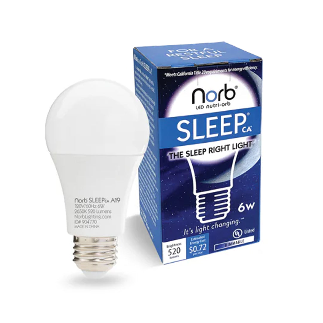 NorbSLEEP Low Blue Light Bulb (6W)