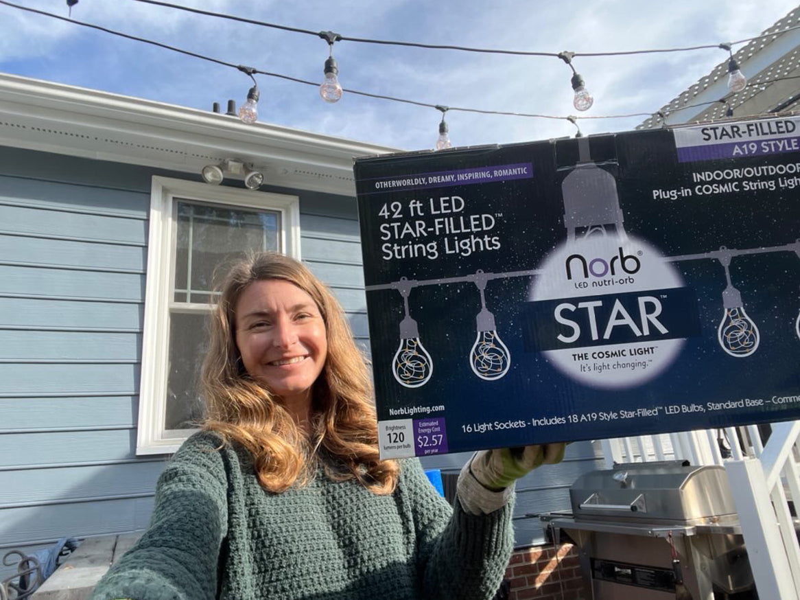 Star String Light - 42-Foot