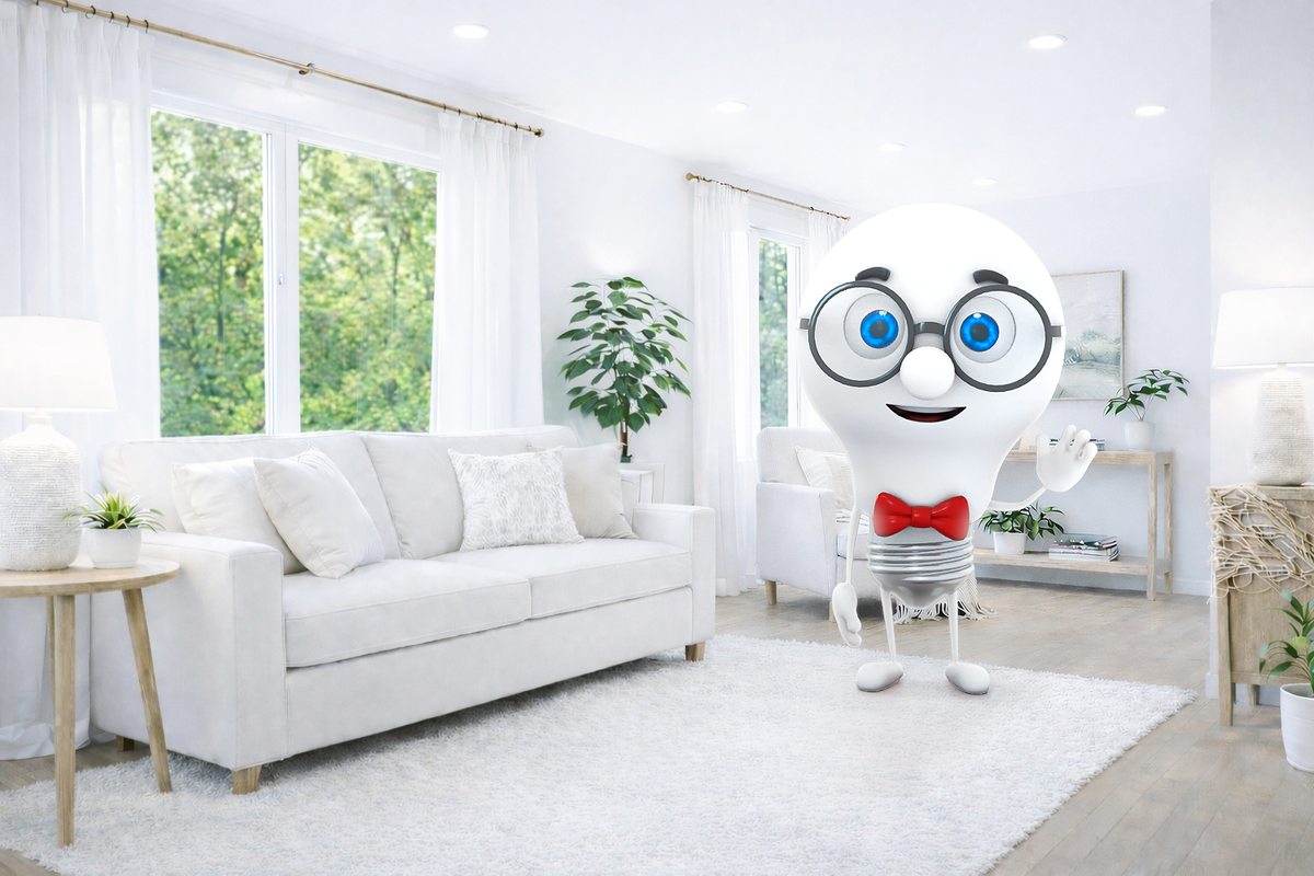 Norb wellness light bulbs in home
