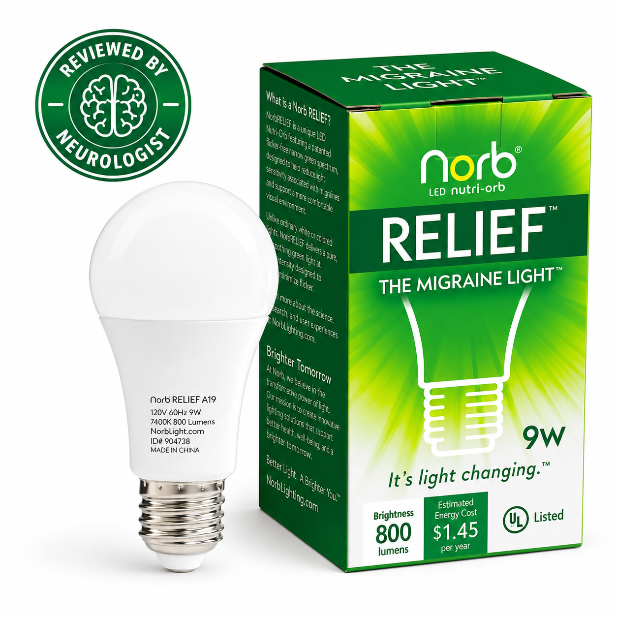Relief | Migraine Relief Green Light Therapy