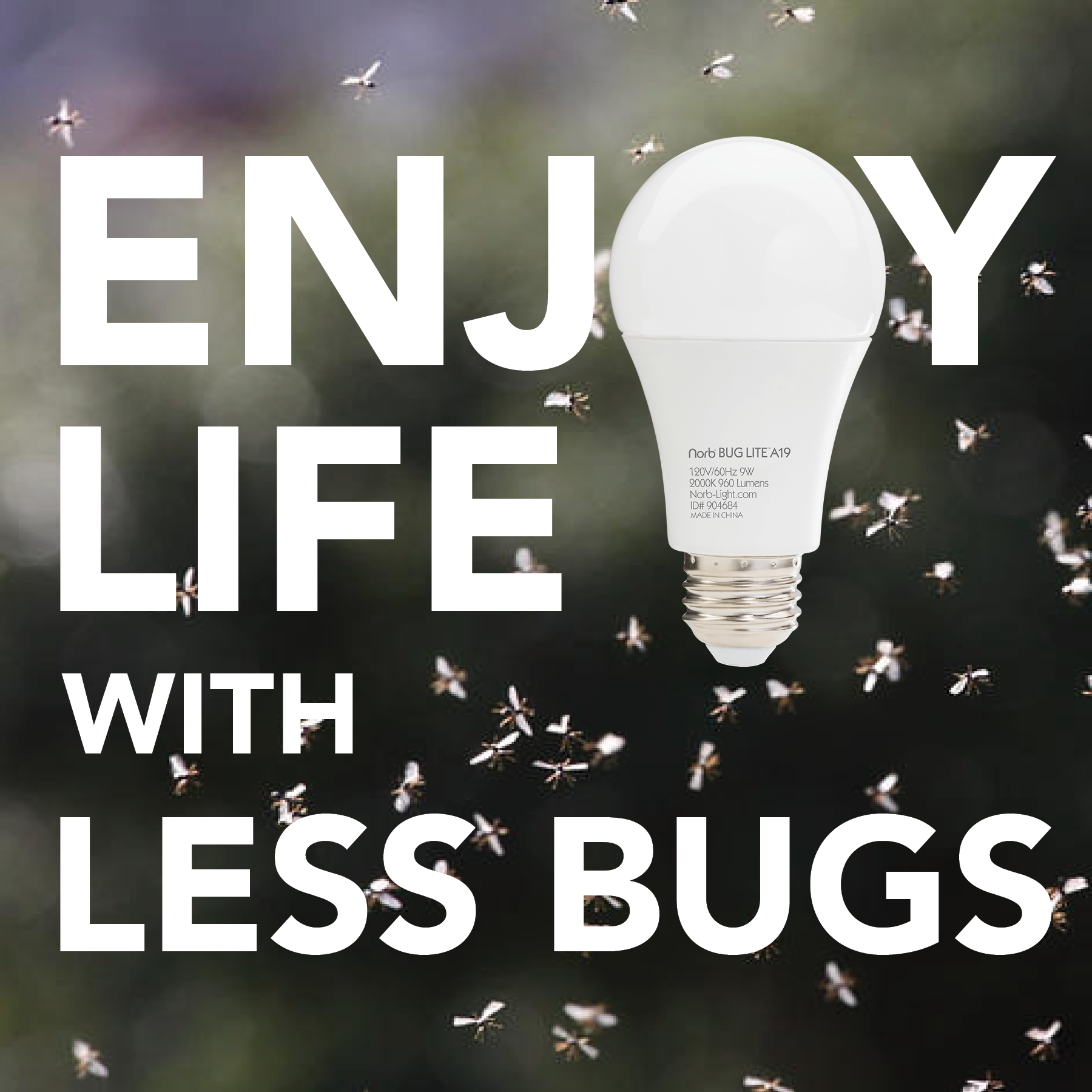 Bug Lite - Bug-Reducing Bulb