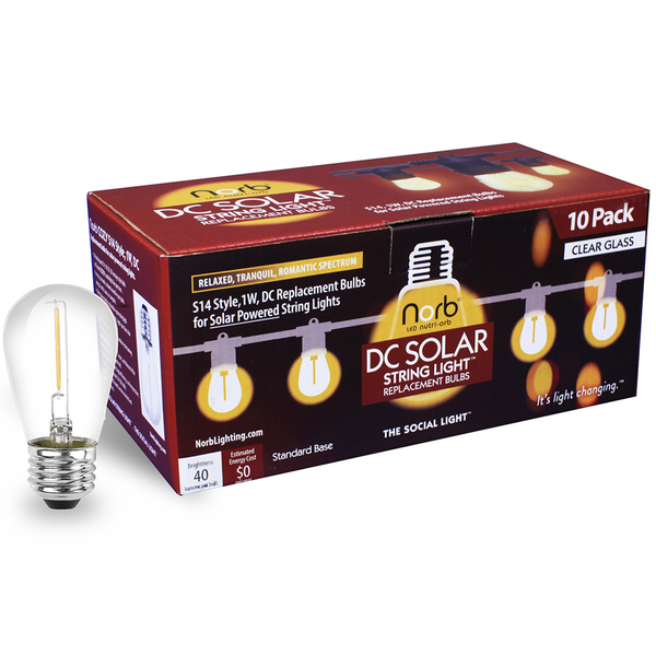 Solar Replacement Bulbs - 10-Pack