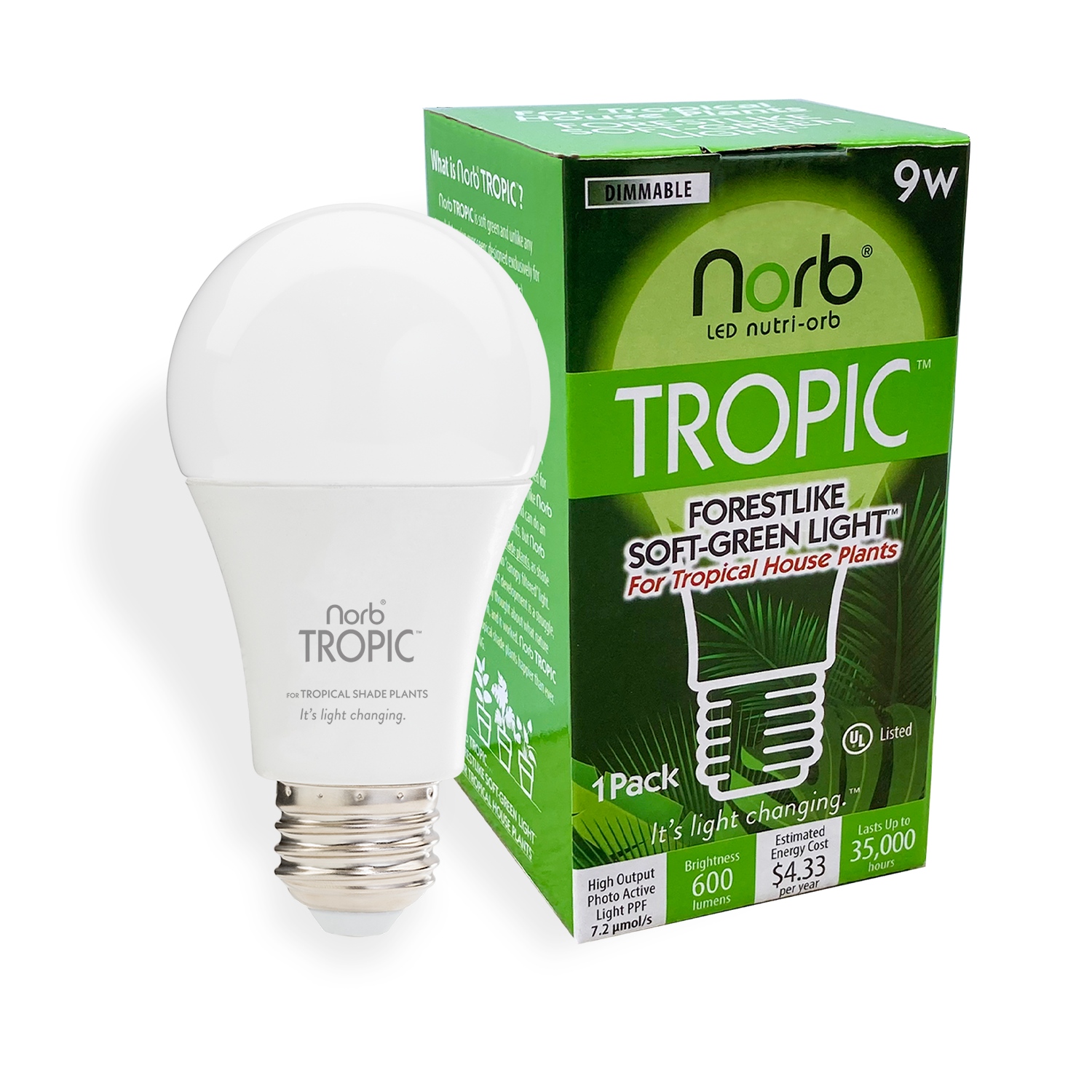 Tropical Soft Green Grow Light - Small Scale