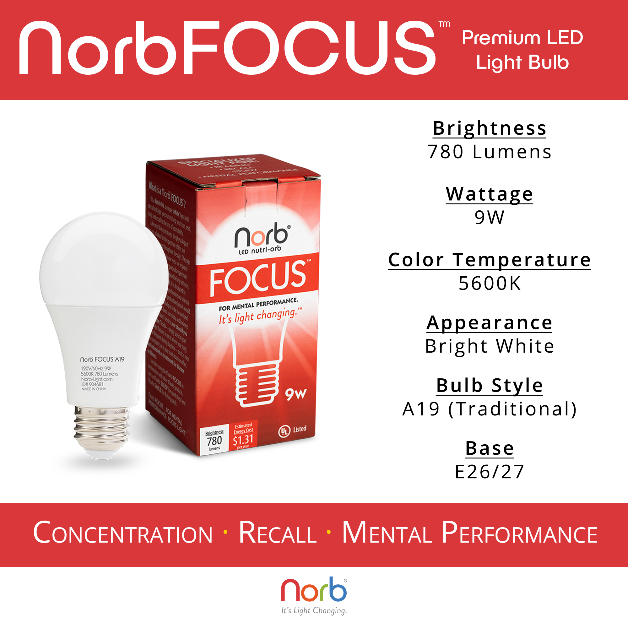 Norb Wellness Lighting Starter Kit (4-Pack)